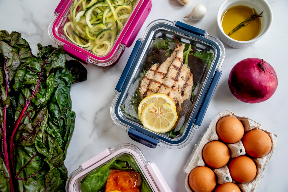 Chicken breast with sweet potato and broccoli